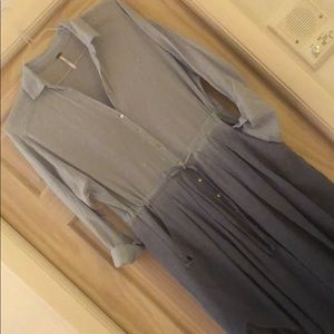 Free People Ray of Light Extreme Buttondown Sz XS